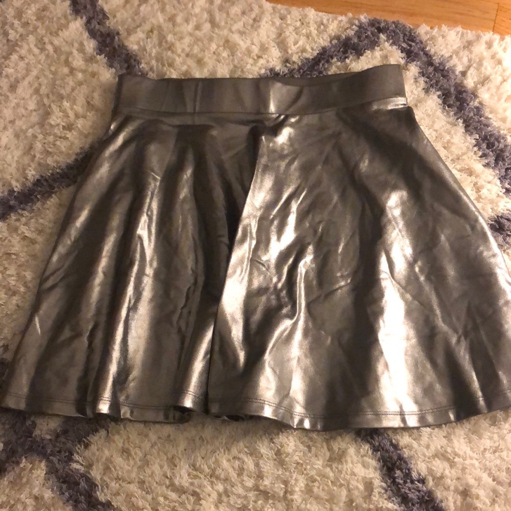 Metallic skirt